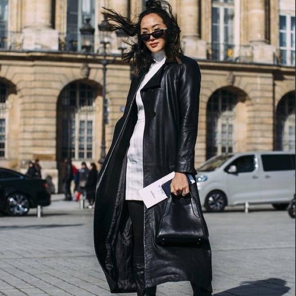 Zara Jackets & Blazers - 🔥 ZARA FAUX LEATHER TRENCH 🔥